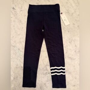 NWT Sol Angeles Navy Waves Leggings